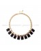 Fringe Geometric  Necklace